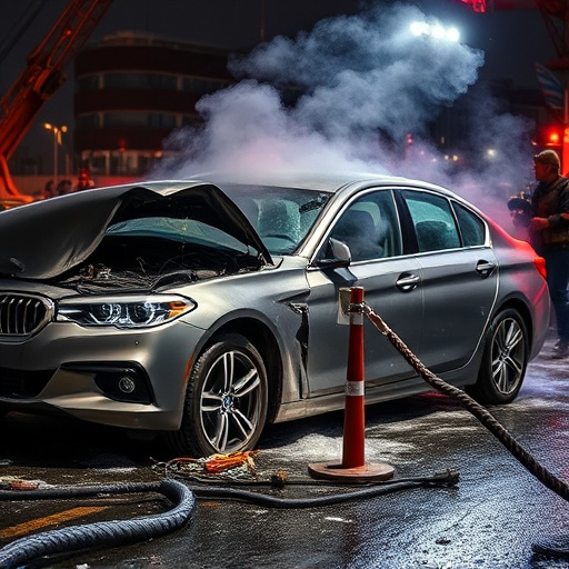 car crash damage