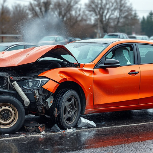 car crash damage