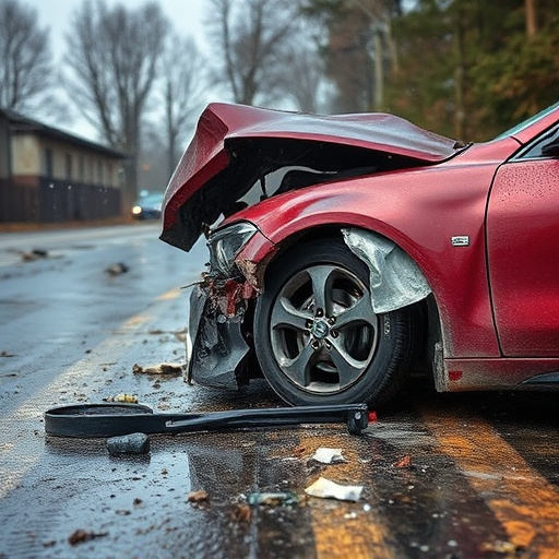 car crash damage