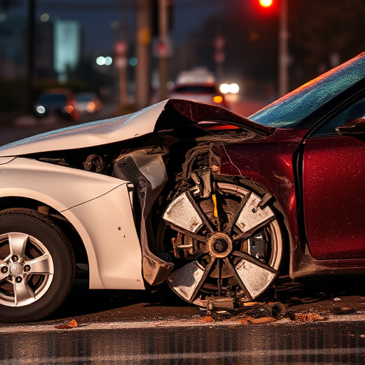 car crash damage