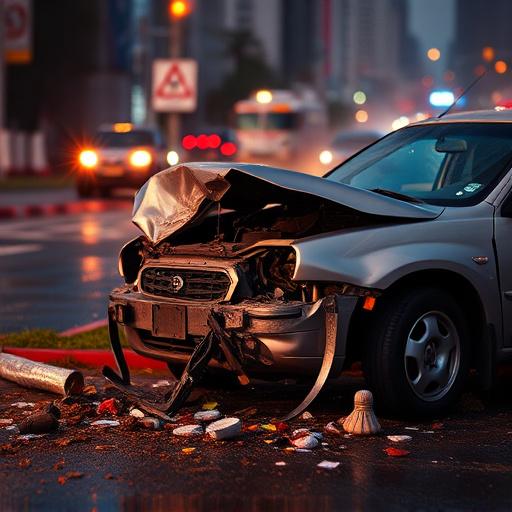 car crash damage