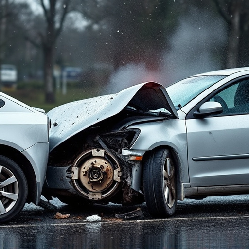 car crash damage