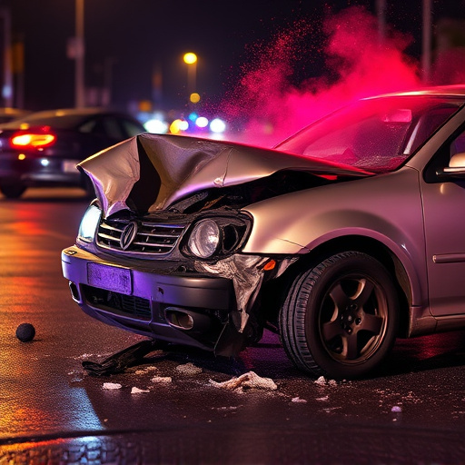 car crash damage