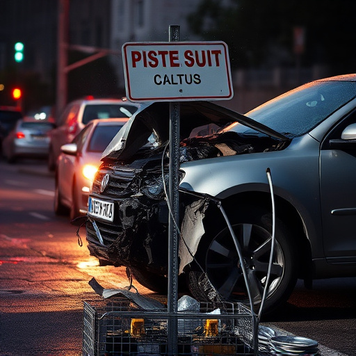 car crash damage