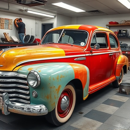 vehicle restoration process