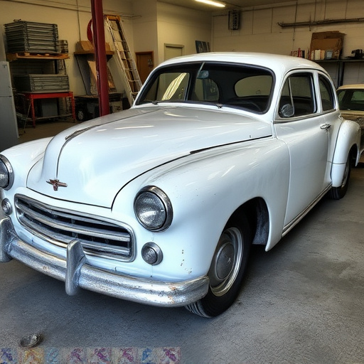vehicle restoration process