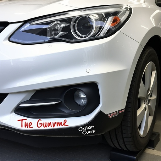 car bumper repair