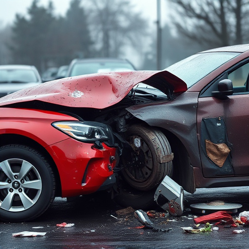 car crash damage