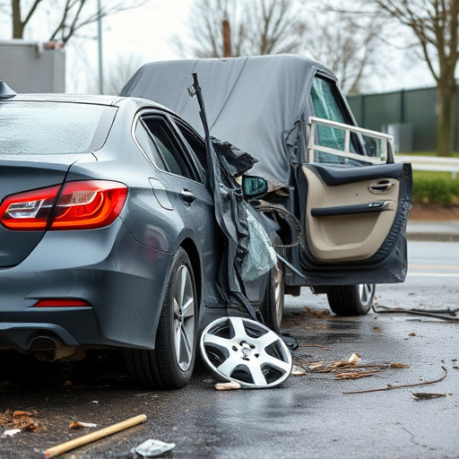 car crash damage
