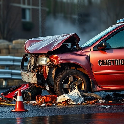 car crash damage