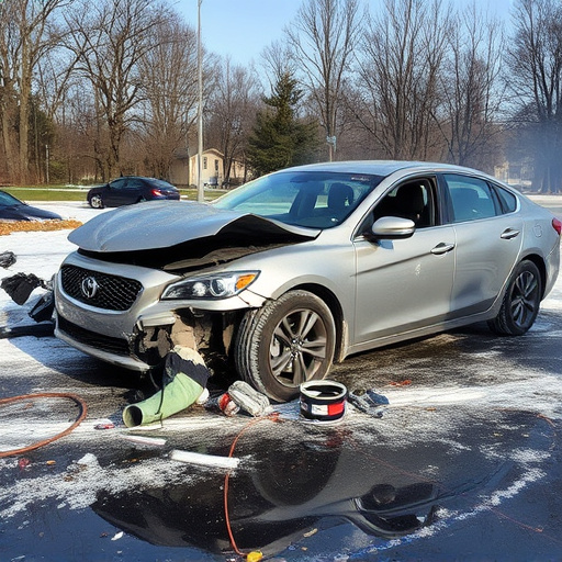 car crash damage