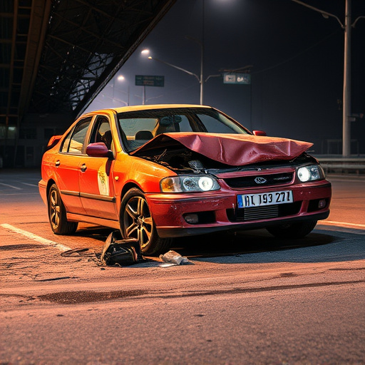 car crash damage