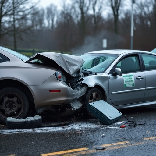 car crash damage