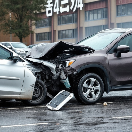 car crash damage