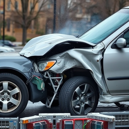 car crash damage