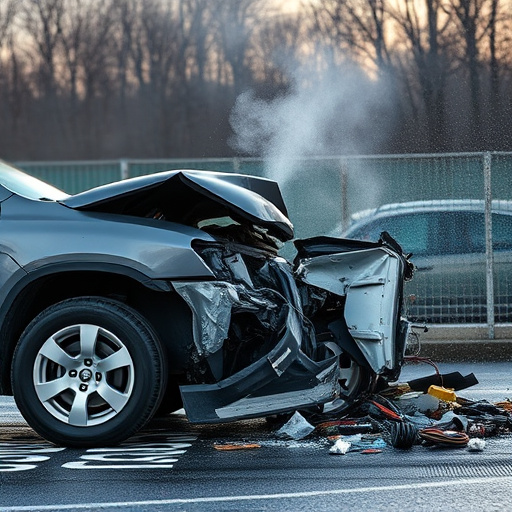 car crash damage