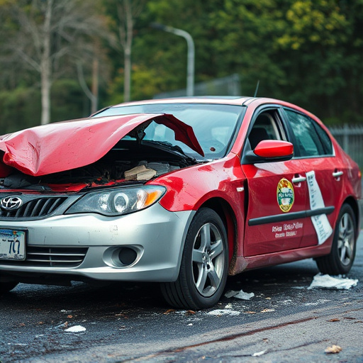 car crash damage