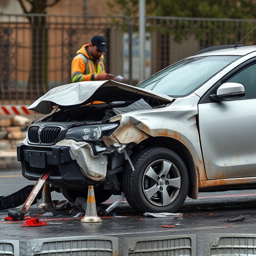 car crash damage