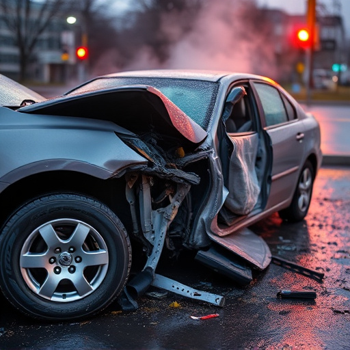 car crash damage
