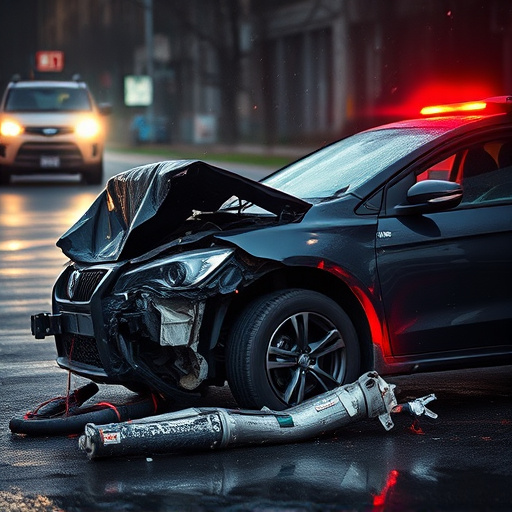 car crash damage