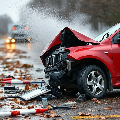 car crash damage