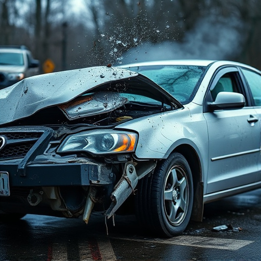 car crash damage