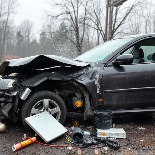 car crash damage
