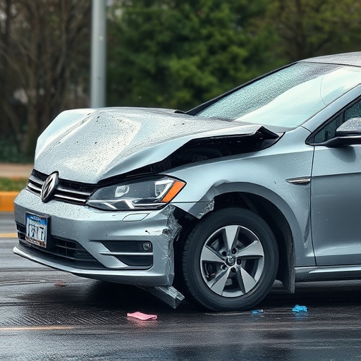 car crash damage