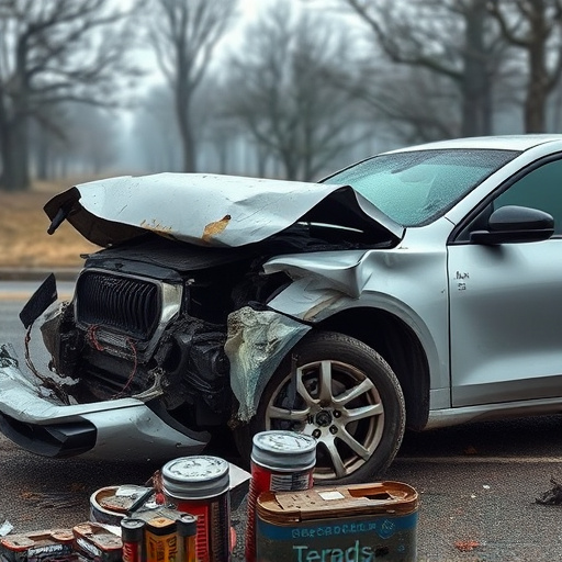 car crash damage
