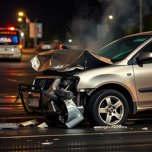car crash damage
