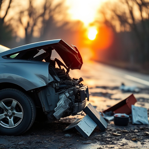 car crash damage