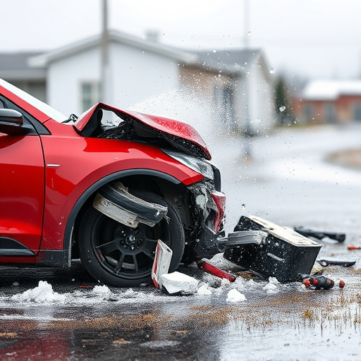 car crash damage