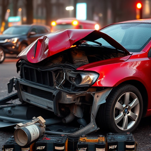 car crash damage