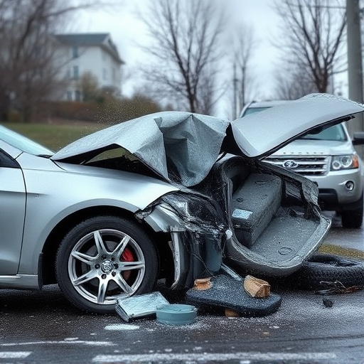 car crash damage