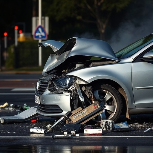 car crash damage