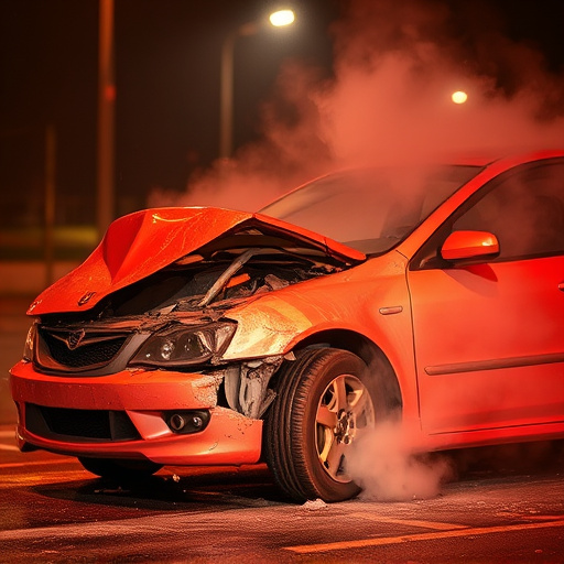 car crash damage