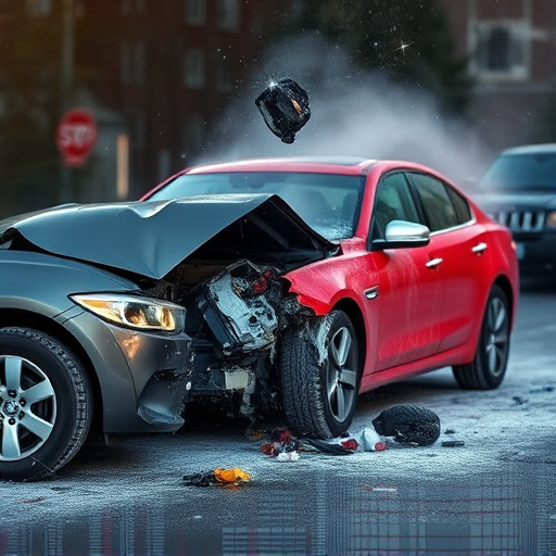 car crash damage