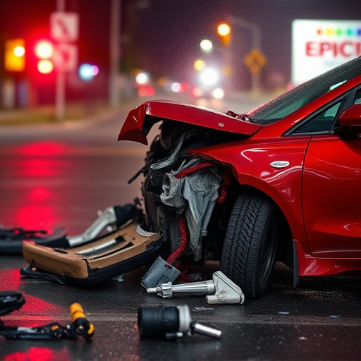 car crash damage