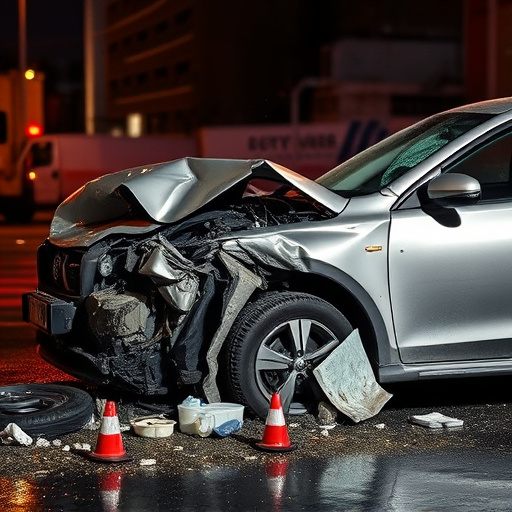 car crash damage