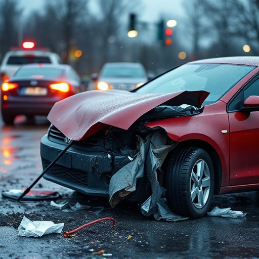car crash damage