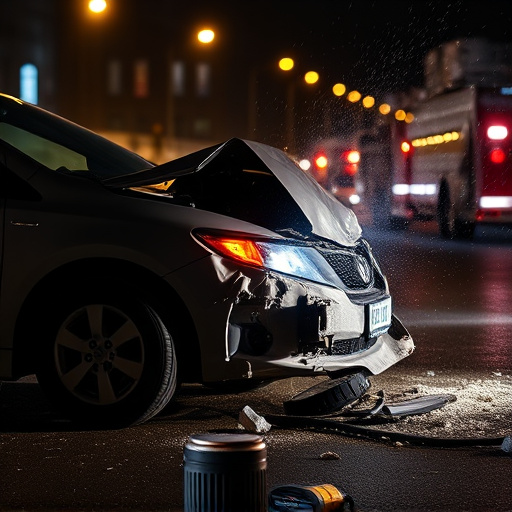 car crash damage