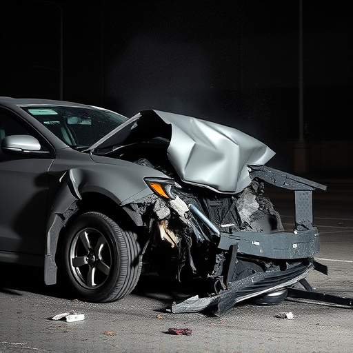 car crash damage