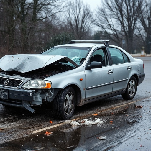 car crash damage