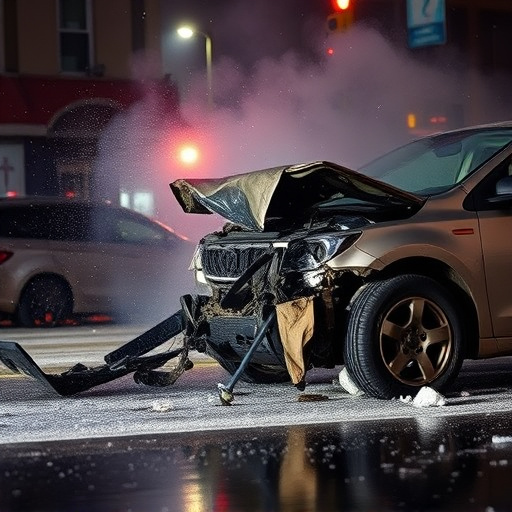 car crash damage