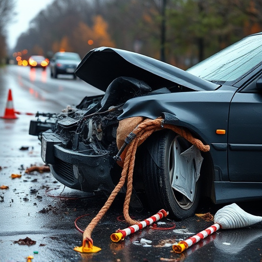 car crash damage