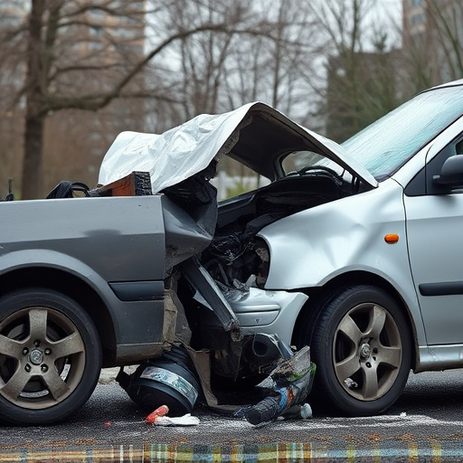 car crash damage