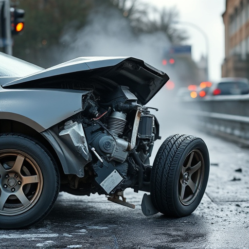 car crash damage