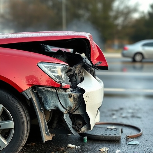 car crash damage