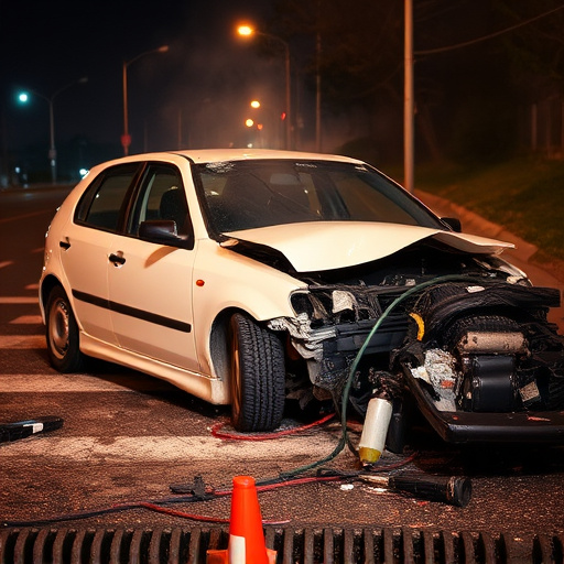 car crash damage