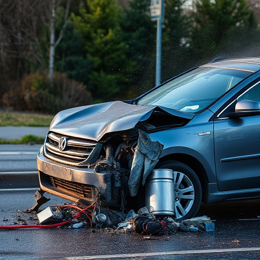 car crash damage